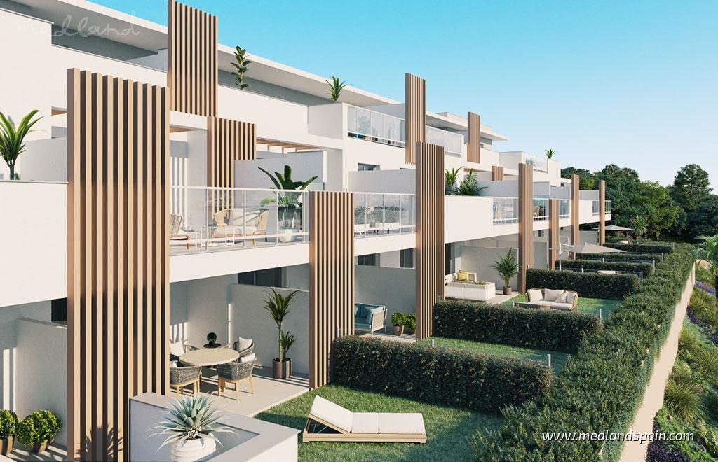 Apartament w Casares, Malaga, Hiszpania 2 sypialnie, 99 mkw. nr 105155