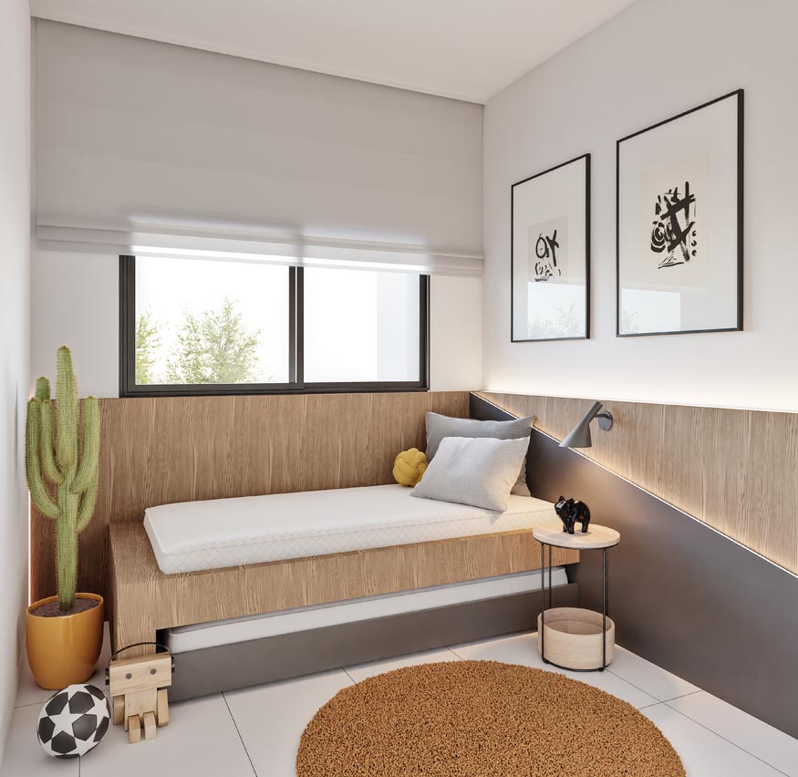 Apartament w San Miguel de Salinas, Alicante, Hiszpania 3 sypialnie, 81 mkw. nr 113610