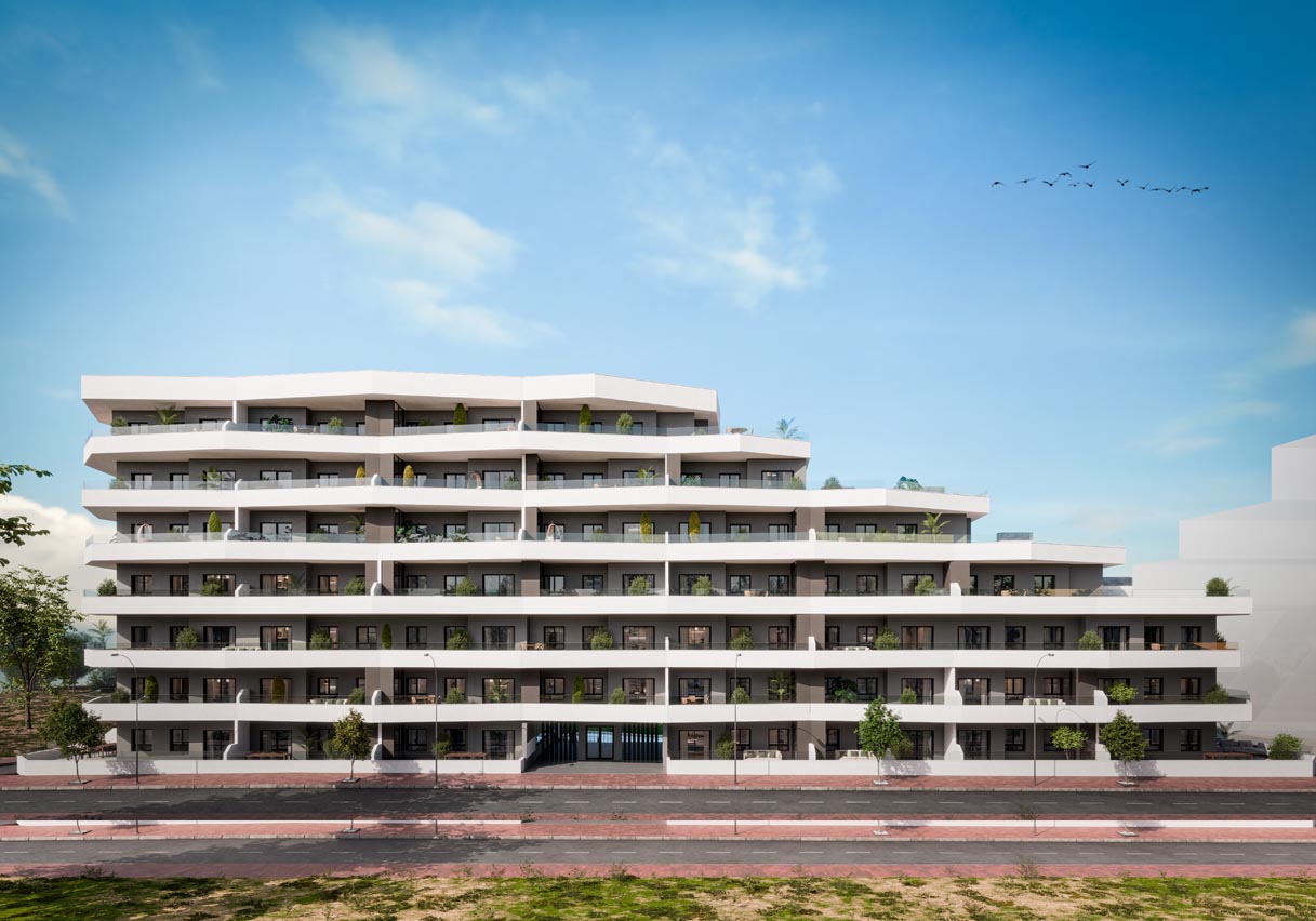Apartamento en San Miguel de Salinas, Alicante, España 2 dormitorios, 66 m2 No. 113609