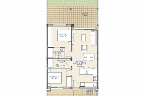Apartment for sale Los Alcazares, Murcia, Spain 2 bedrooms, 76 sq.m. No. 112594 - photo 12