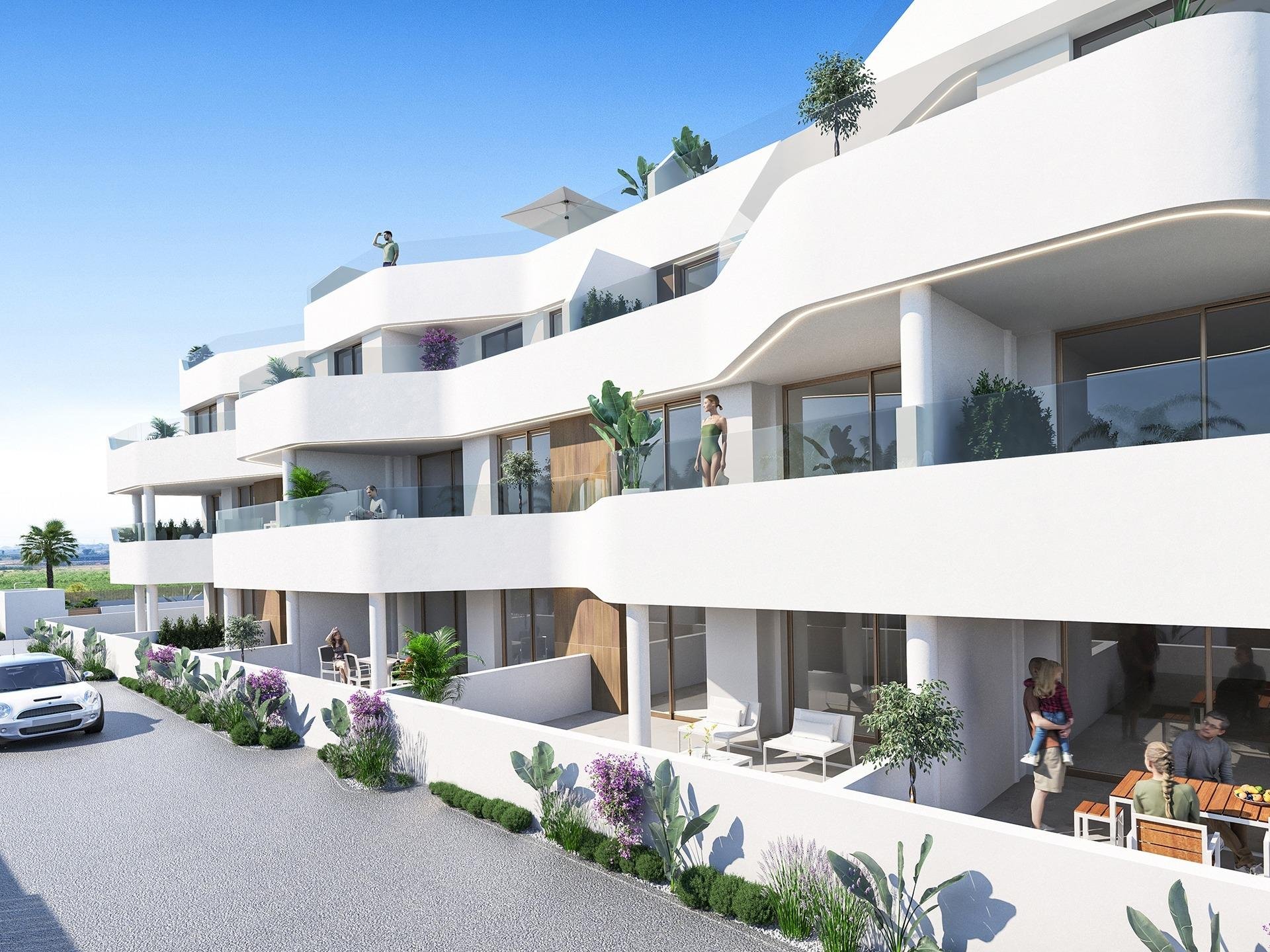 Dzīvoklis Los Alcazares, Murcia, Spānijā 2 istabas, 70 m2 Nr. 112594
