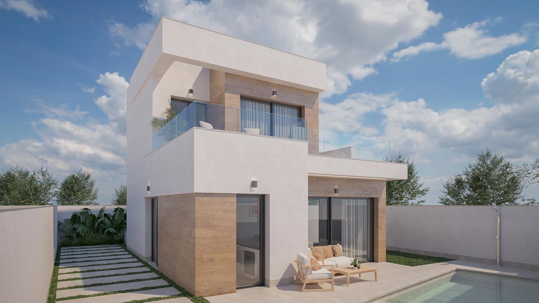 Villa Pilar de la Horadada, Alicante, Spānijā 2 istabas, 94 m2 Nr. 112223
