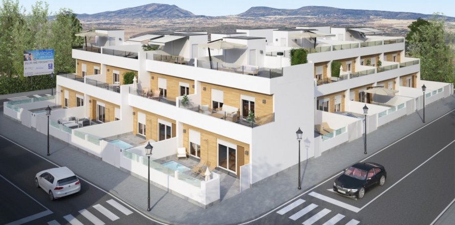 Radhus Avileses, Murcia, Spanien 3 sovrum, 107 kvm. Nr. 114123