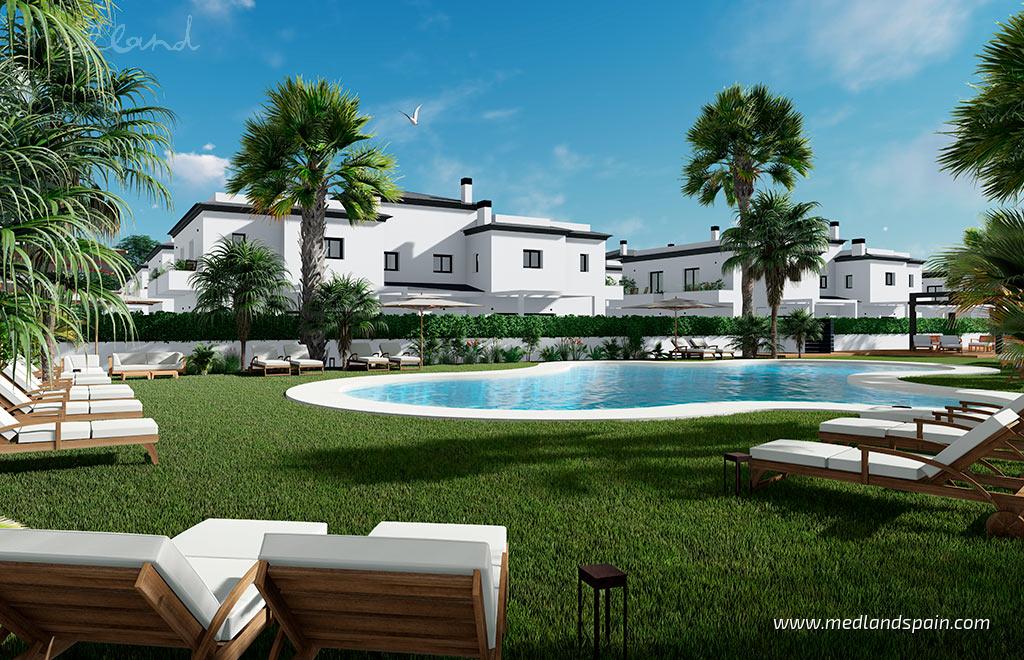 Villa i Gran Alacant, Alicante, Spanien 3 sovrum, 94 kvm. Nr. 9459