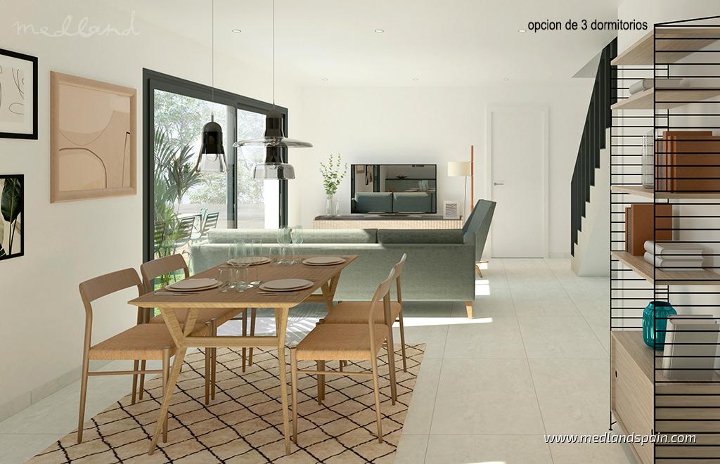 Villa i Gran Alacant, Alicante, Spanien 3 sovrum, 94 kvm. Nr. 9459