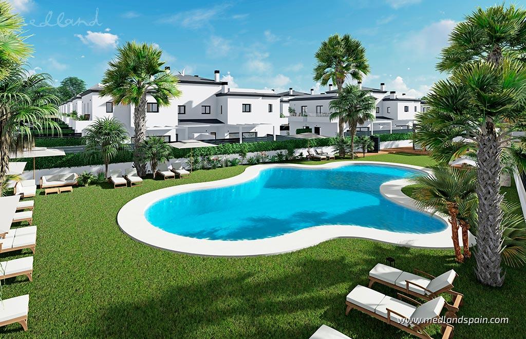 Villa i Gran Alacant, Alicante, Spanien 3 sovrum, 94 kvm. Nr. 9459