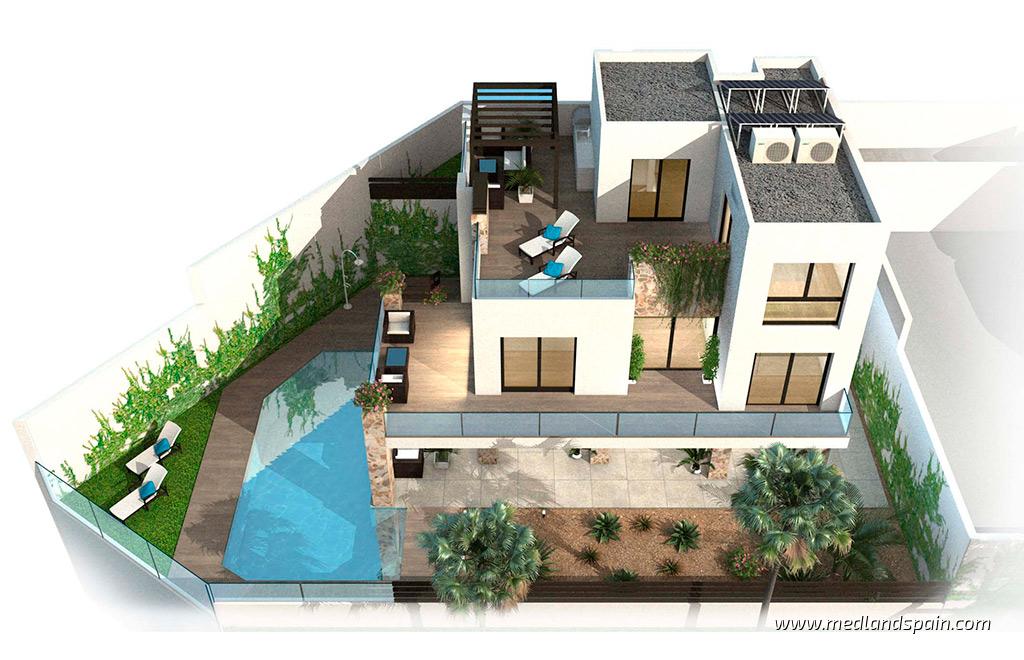 Villa Rojales, Alicante, Spānijā 3 istabas, 124 m2 Nr. 9775