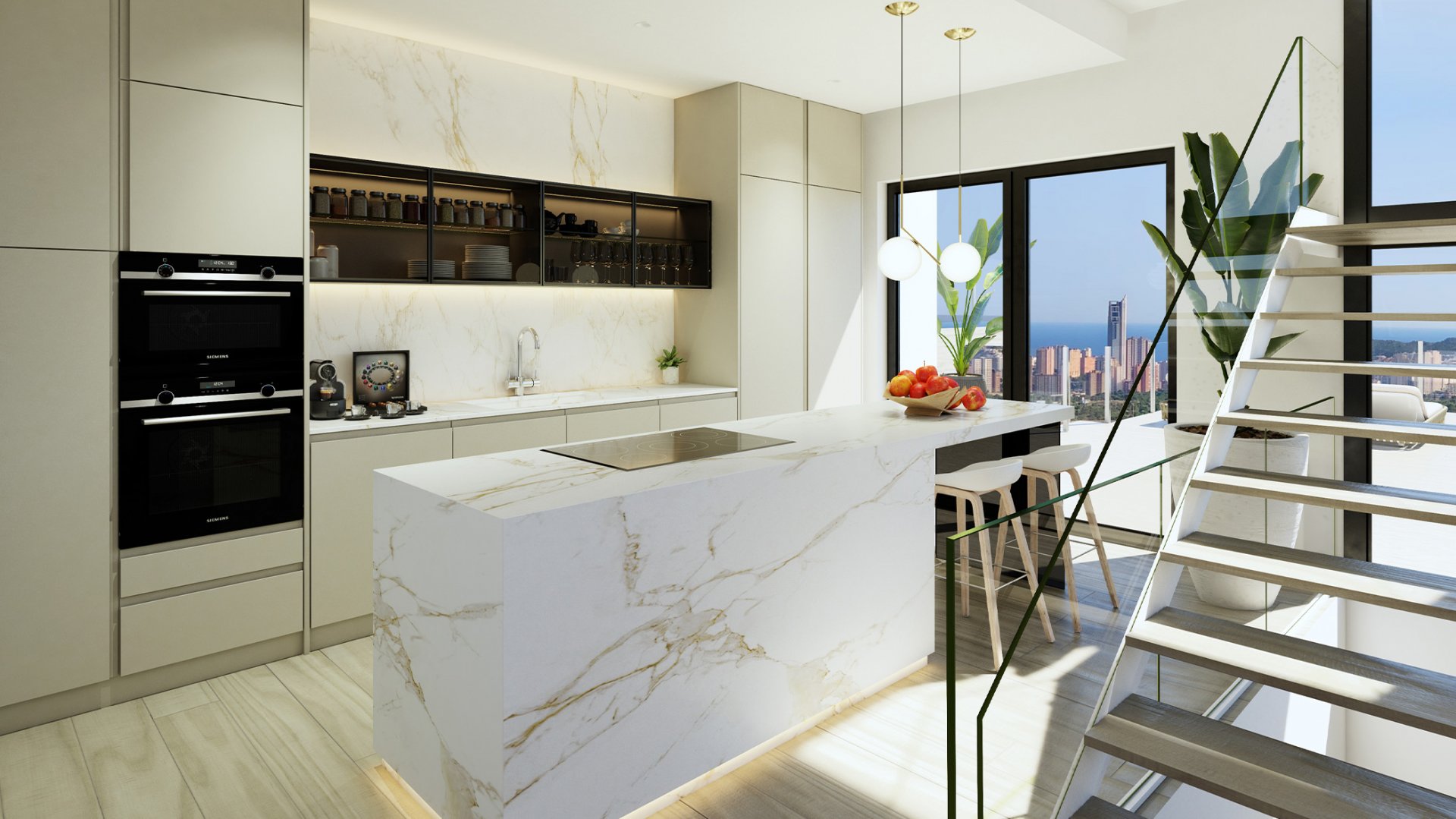 Villa Finestrat, Alicante, Spānijā 4 istabas, 486 m2 Nr. 110858