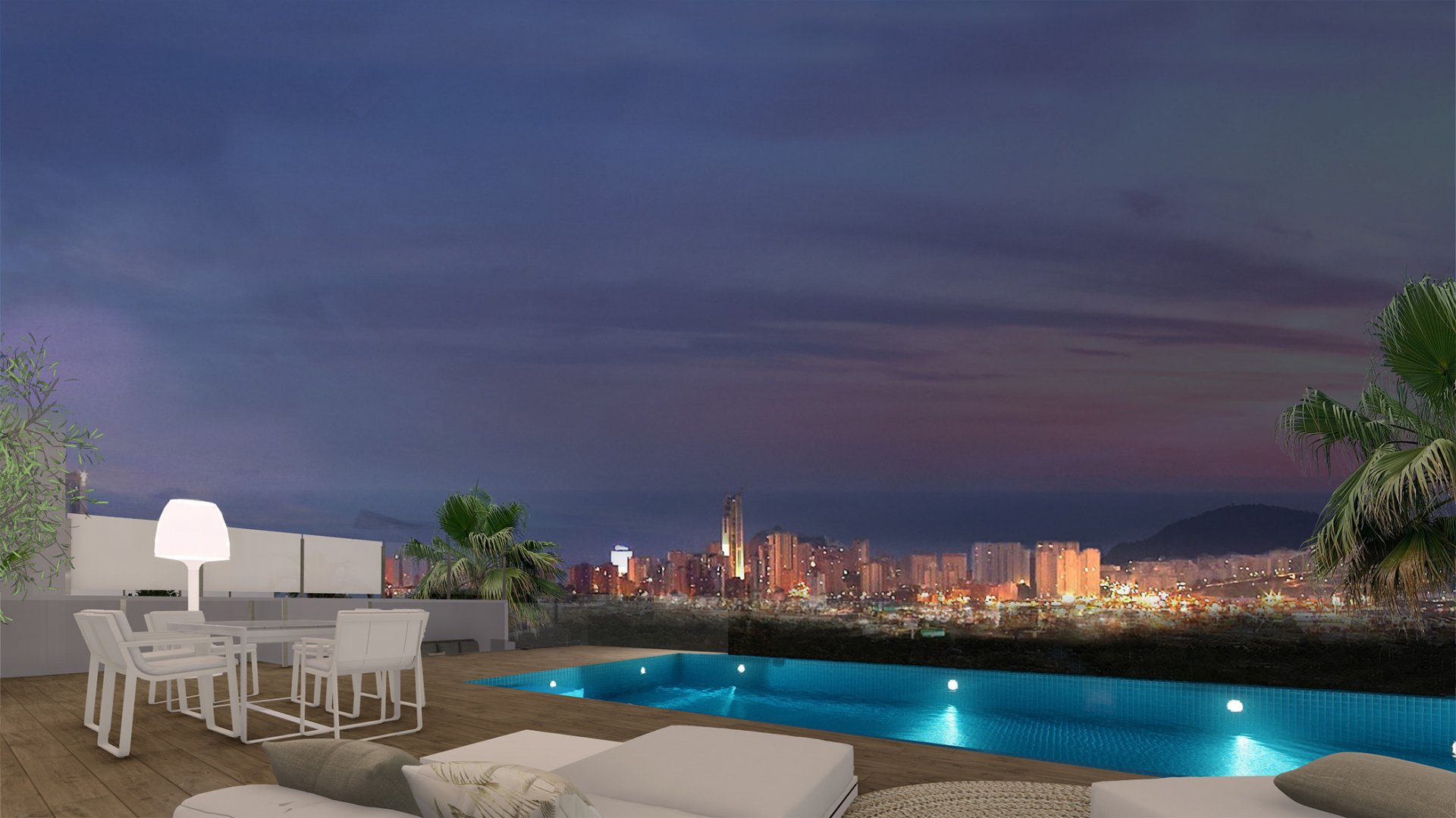 Villa Finestrat, Alicante, Spānijā 4 istabas, 486 m2 Nr. 110858