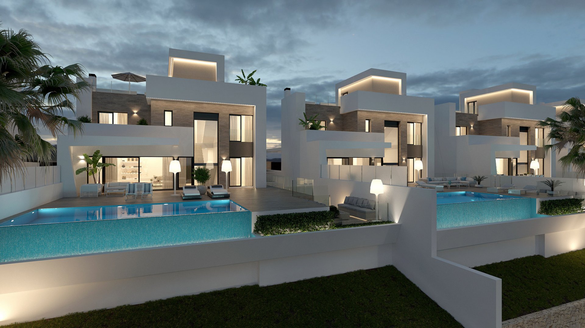 Villa Finestrat, Alicante, Spānijā 4 istabas, 486 m2 Nr. 110858