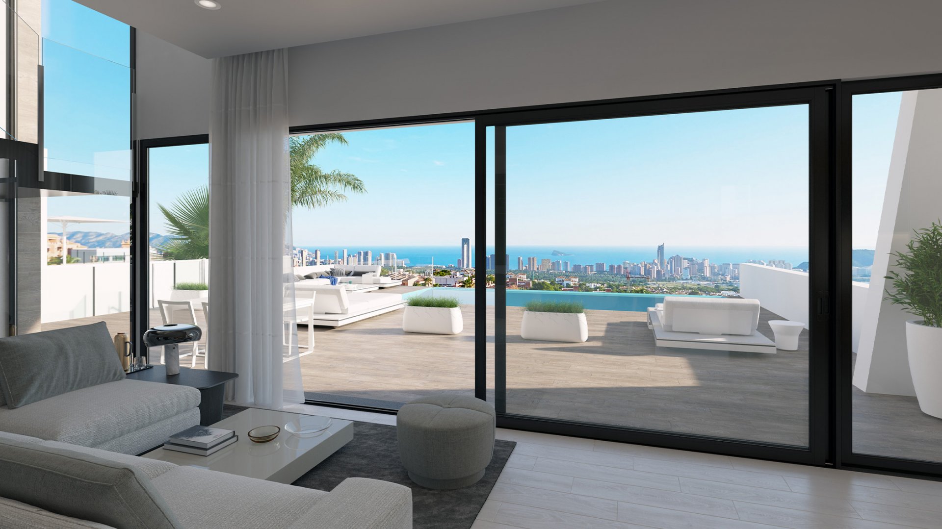 Villa Finestrat, Alicante, Spānijā 4 istabas, 486 m2 Nr. 110858