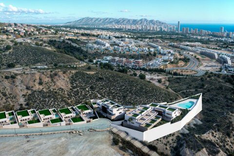 Bungalowi myytävänä Finestrat, Alicante, Espanja, 2 makuuhuonetta, 90 m2 No. 112640 - kuva 2