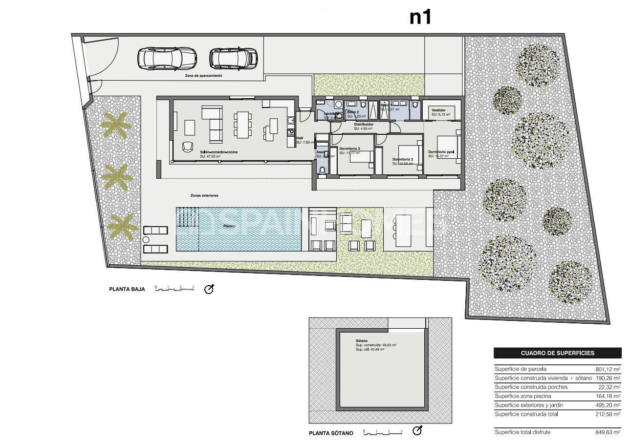 Villa à Pilar de la Horadada, Alicante, Espagne 3 chambres, 190 m2 No. 83609