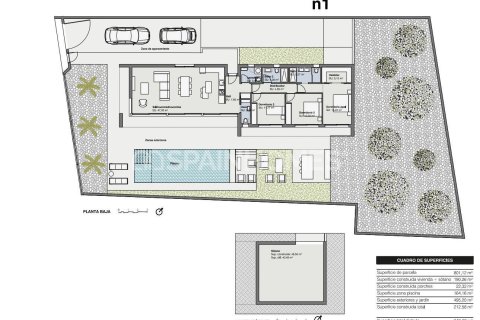 Villa en venta en Pilar de la Horadada, Alicante, España 3 dormitorios, 190 m2 No. 83609 - foto 30