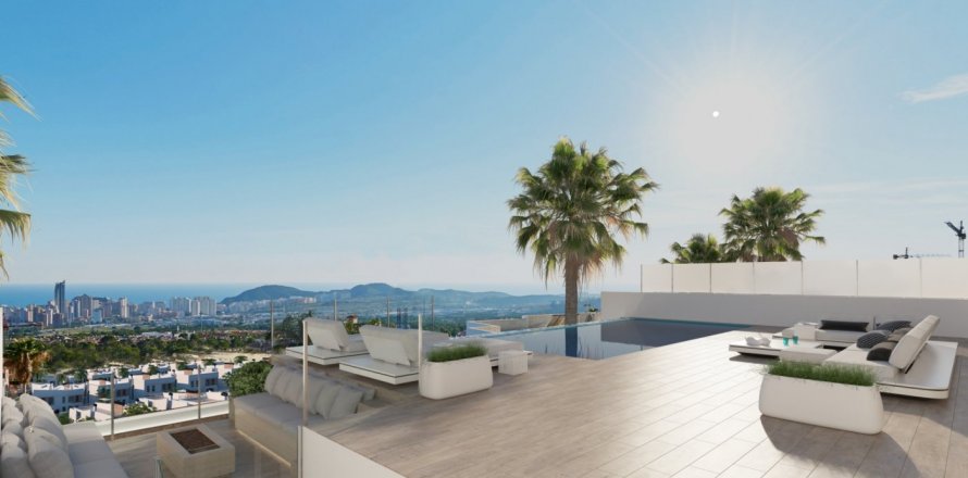 Villa Finestrat, Alicante, Spagna 4 camere da letto, 480 mq. N° 109001