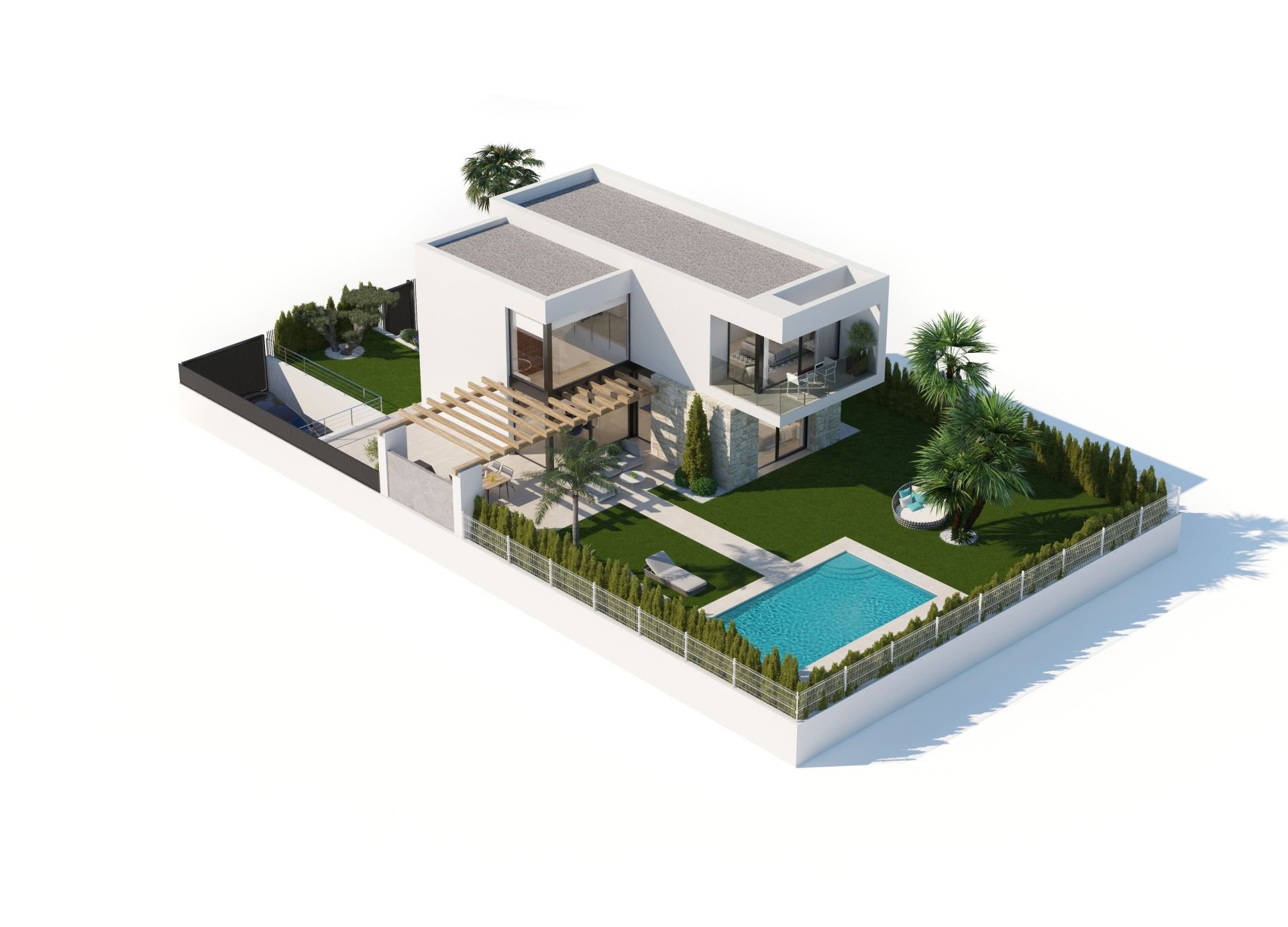 Вилла в Финестрат, Аликанте, Испания 3 спальни, 282м2 №95634