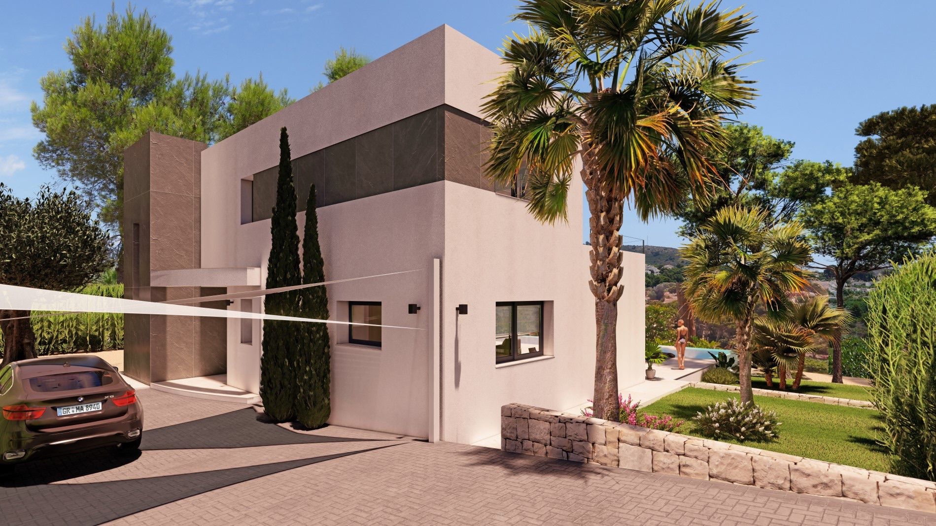 Villa a Moraira, Alicante, Spagna 4 camere da letto, 550 mq. N° 95632