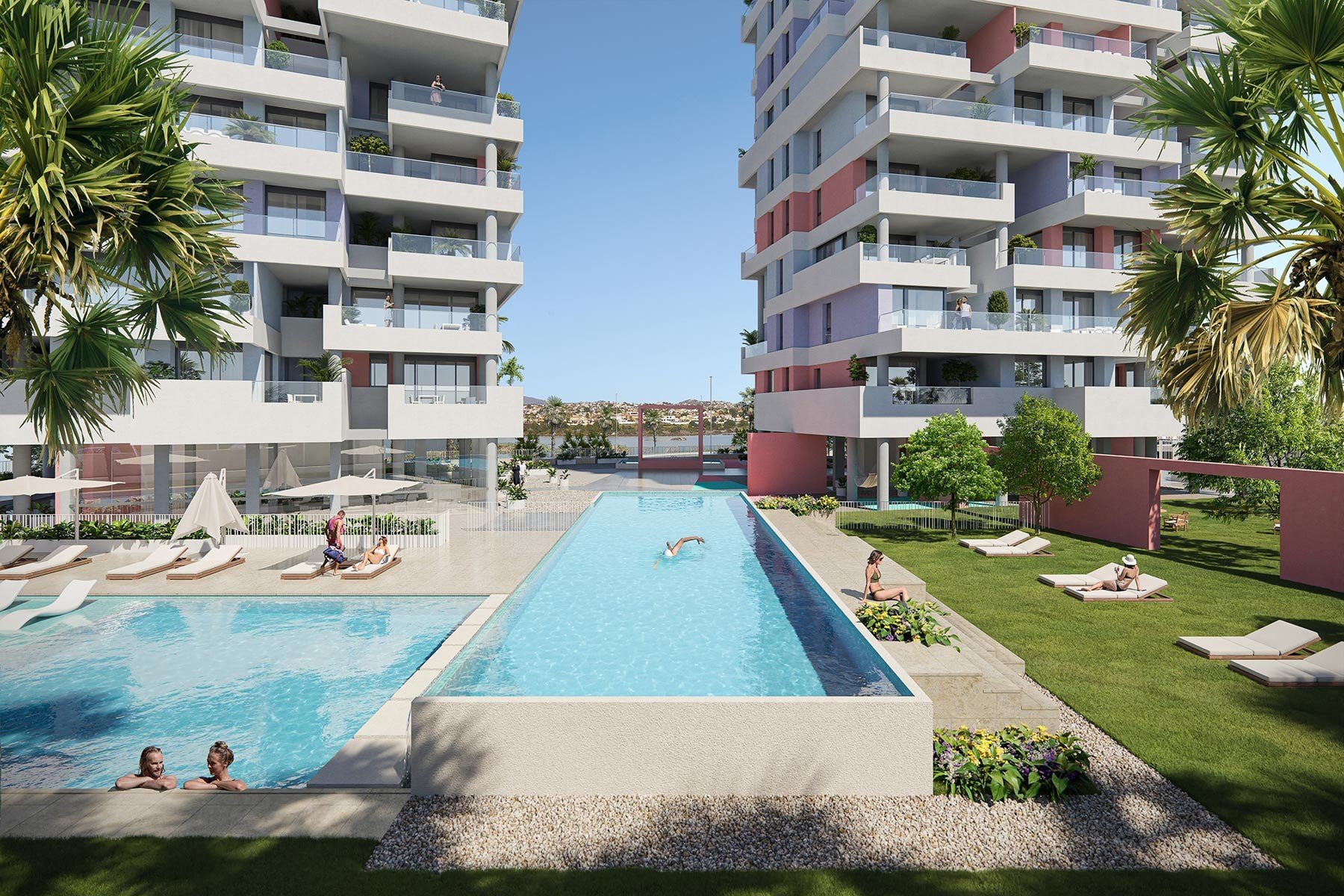 Penthouse in Calpe, Alicante, Spain 3 bedrooms, 129 sq.m. No. 83860