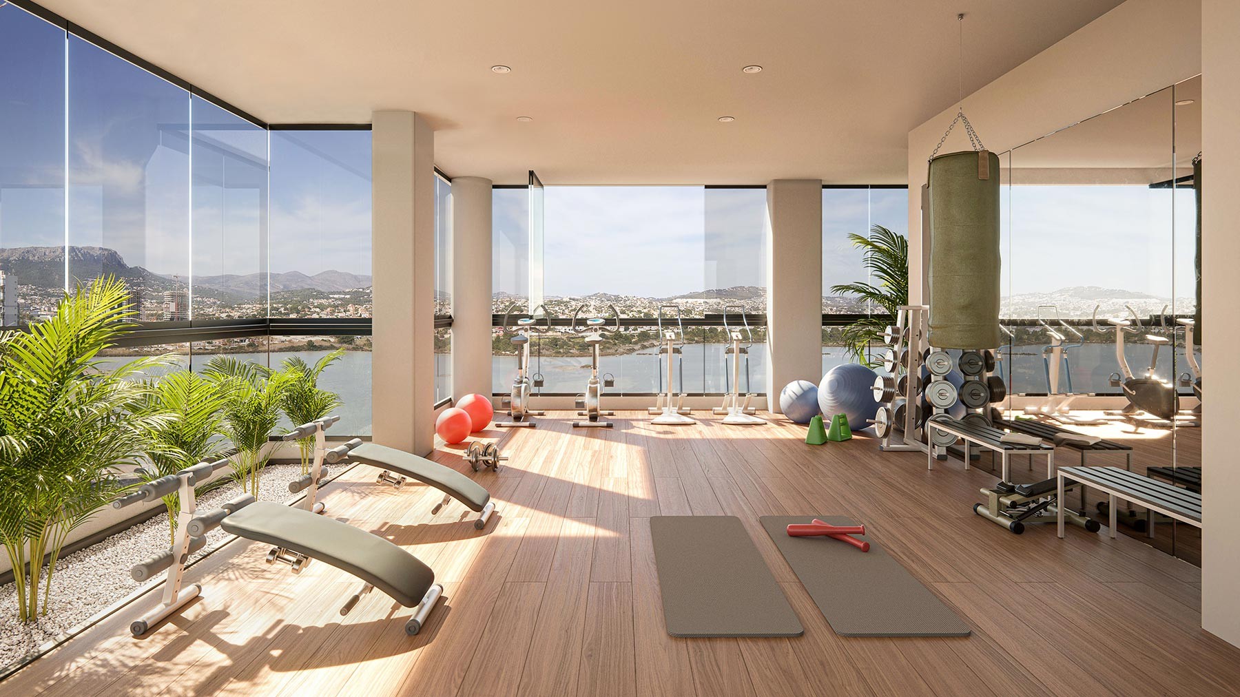 Penthouse in Calpe, Alicante, Spain 3 bedrooms, 129 sq.m. No. 83860