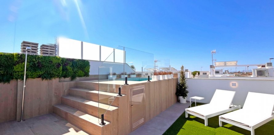 Bungalow Torre de la Horadada, Alicante, Spanien 3 sovrum, 78 kvm. Nr. 115802