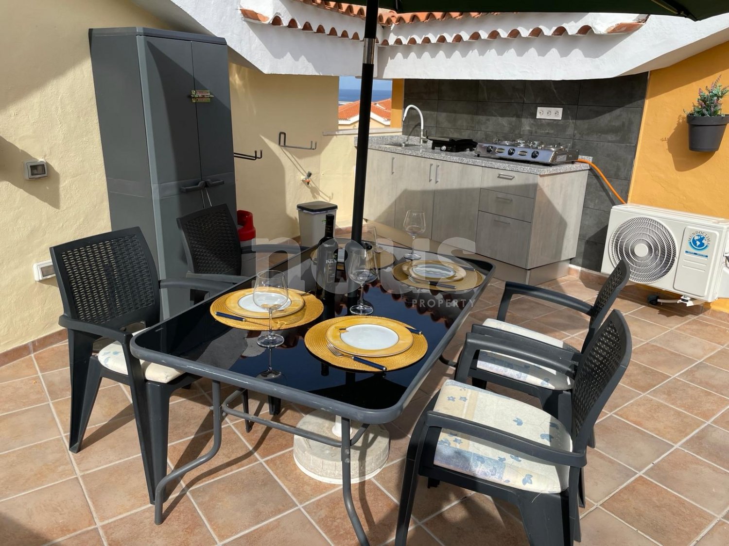 Penthäuser in Los Cristianos, Tenerife, Spanien 2 Schlafzimmer, 142 m2 Nr. 103065
