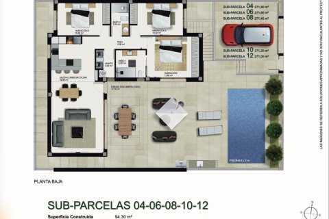Villa en venta Ciudad Quesada, Alicante, España 3 dormitorios, 214 m2 No. 114740 - foto 9