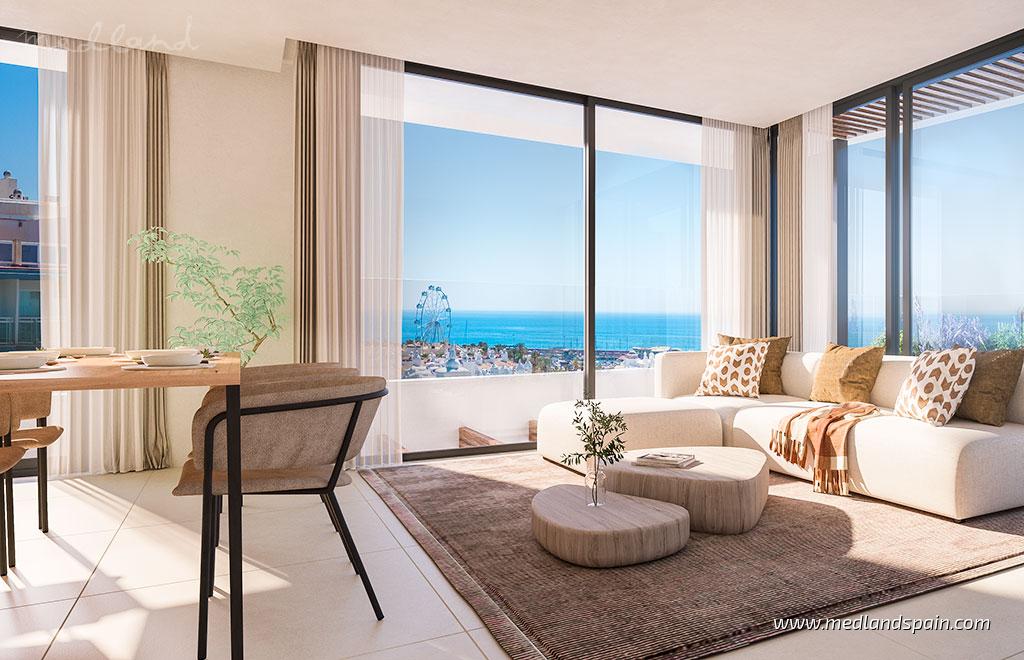 Huoneisto Benalmadena, Malaga, Espanja 3 makuuhuonetta, 151 m2 No. 108471