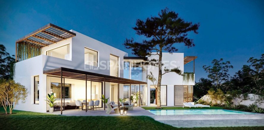 Villa Mijas, Malaga, Spagna 3 camere da letto, 290 mq. N° 62560