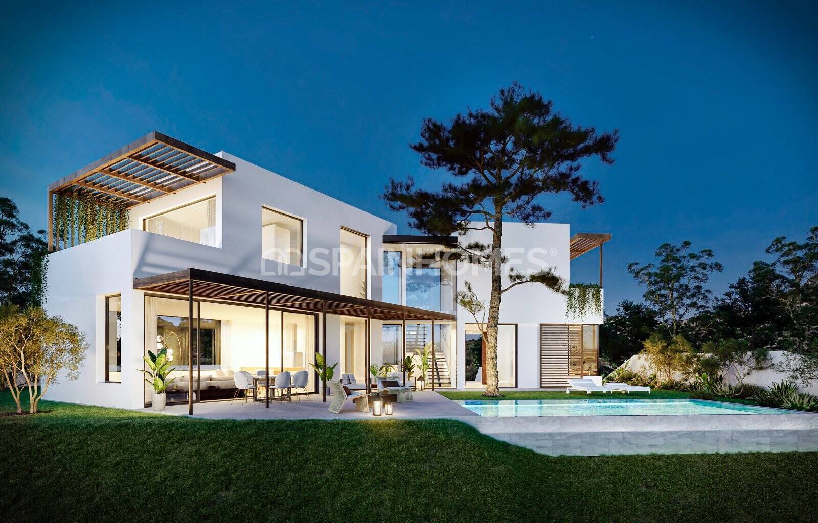 Villa in Mijas, Malaga, Spain 3 bedrooms, 290 sq.m. No. 62560