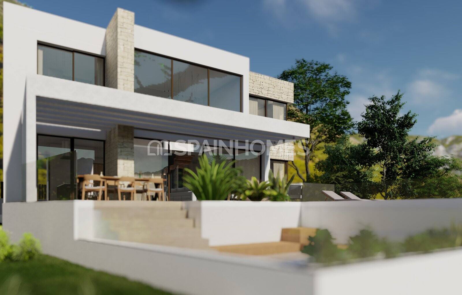 Villa en Mijas, Málaga, España 4 dormitorios, 234 m2 No. 62559