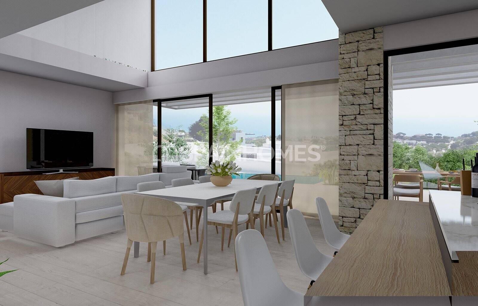 Villa en Mijas, Málaga, España 4 dormitorios, 234 m2 No. 62559