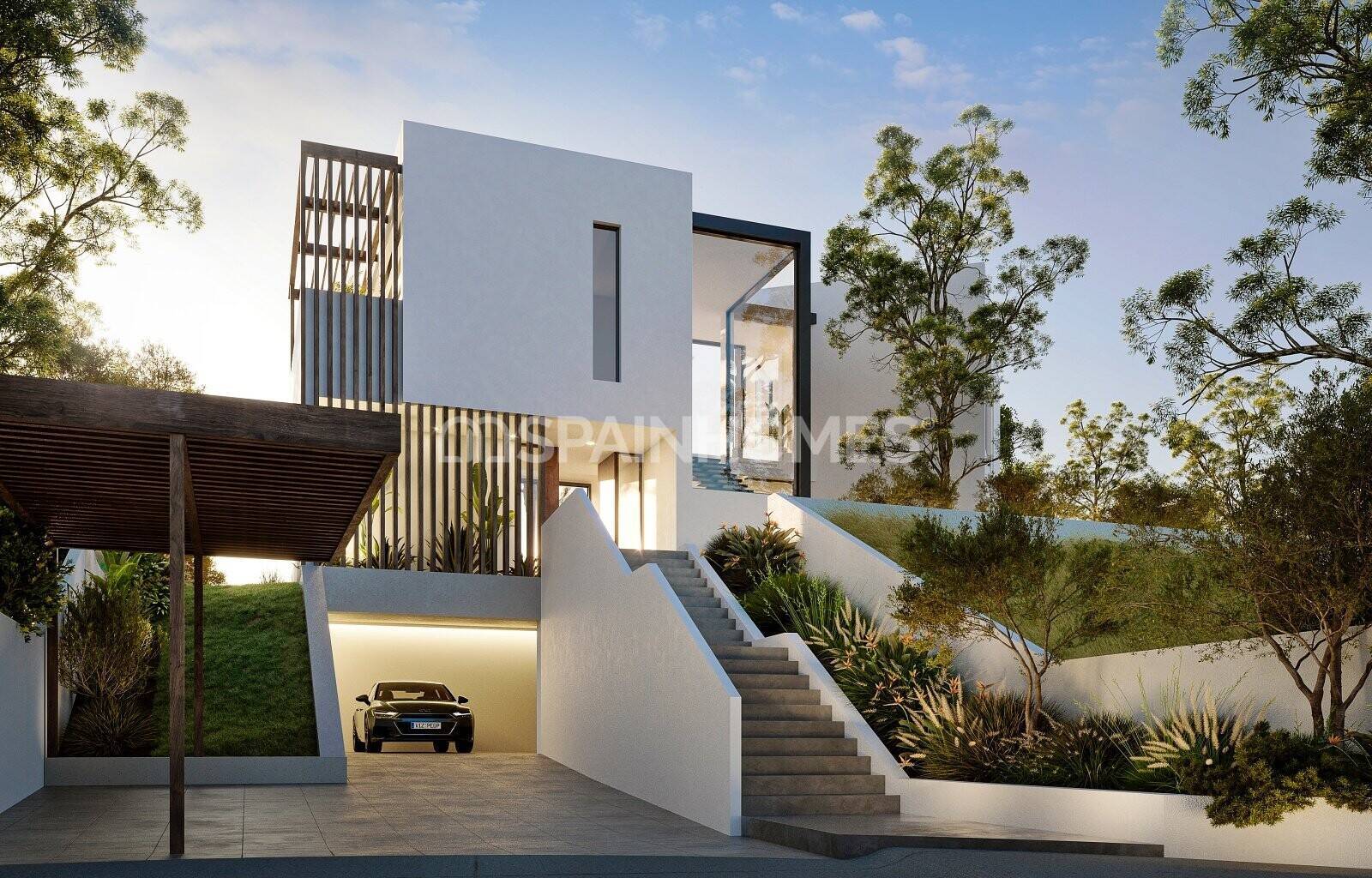 Villa en Mijas, Málaga, España 4 dormitorios, 234 m2 No. 62559