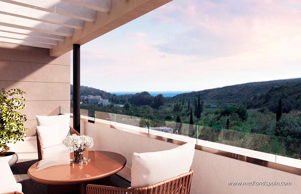 Apartment in Casares, Malaga, Spain 4 bedrooms, 201 sq.m. No. 105111