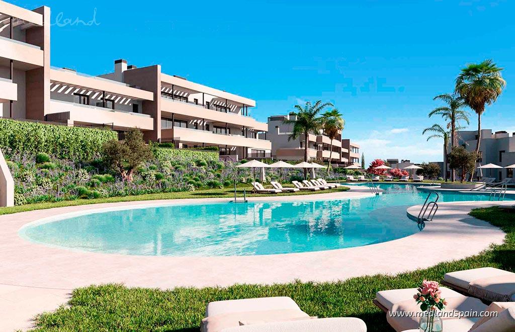 Apartment in Casares, Malaga, Spain 4 bedrooms, 201 sq.m. No. 105111