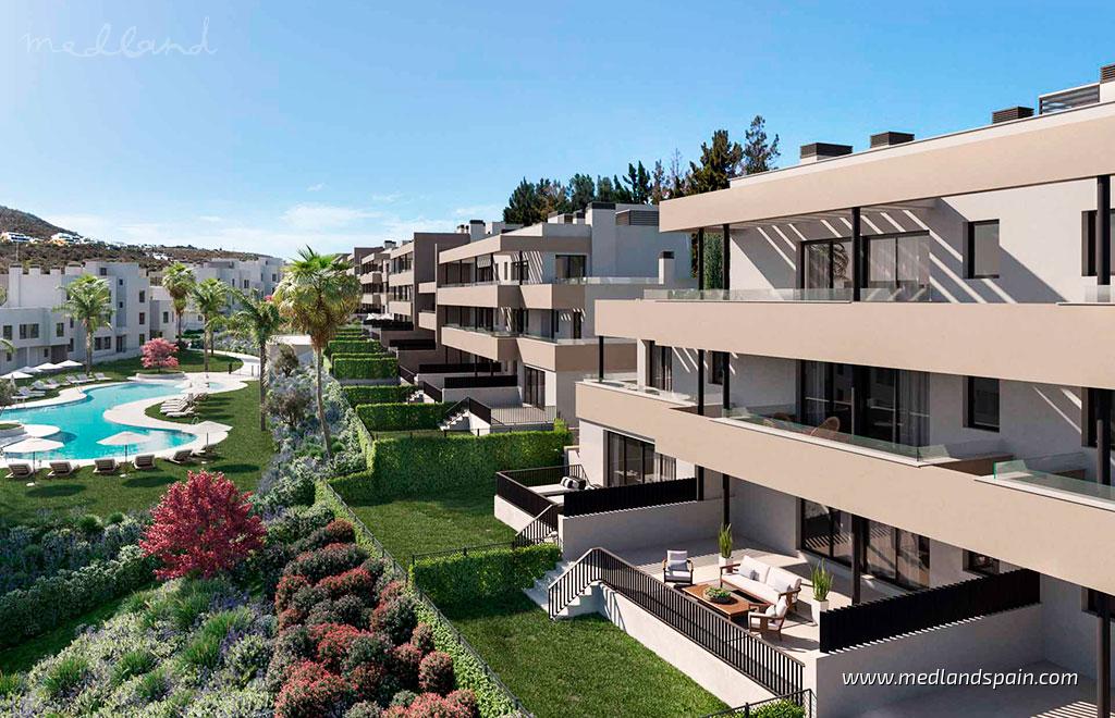 Apartment in Casares, Malaga, Spain 4 bedrooms, 201 sq.m. No. 105111