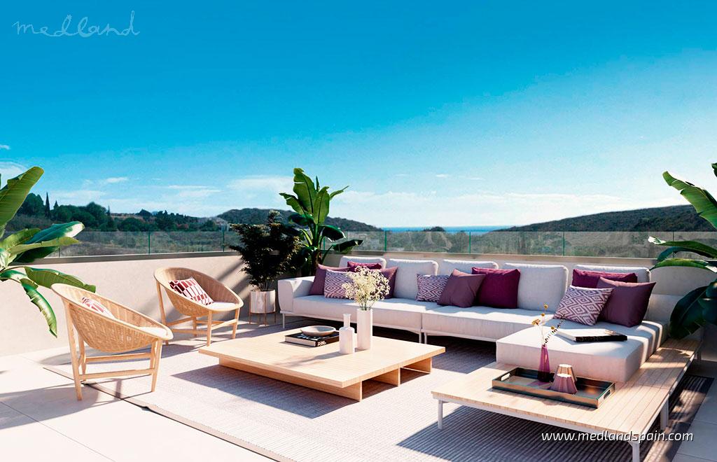 Apartment in Casares, Malaga, Spain 4 bedrooms, 201 sq.m. No. 105111