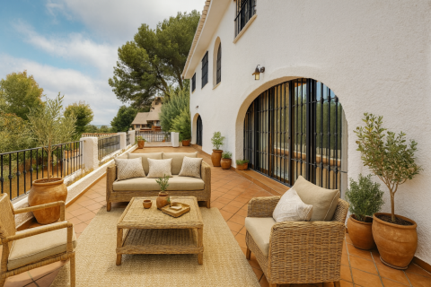 Huvila myytävänä El Vedat De Torrente, Valencia, Espanja, 6 makuuhuonetta, 295 m2 No. 130131 - kuva 1
