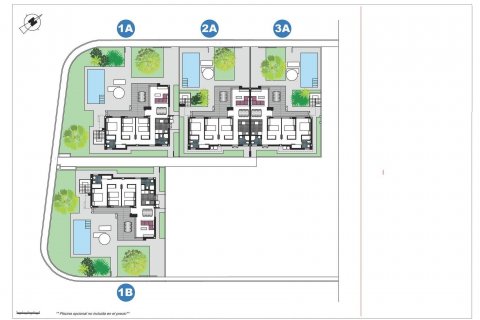 Продажа виллы в Эльс-Поблетс, Аликанте, Испания 3 спальни, 88м2 №112834 - фото 3