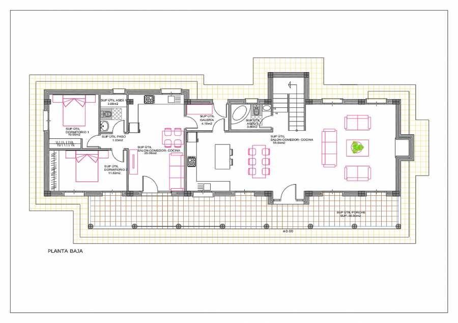 Huvila Pinoso, Alicante, Espanja 4 makuuhuonetta, 245 m2 No. 95007