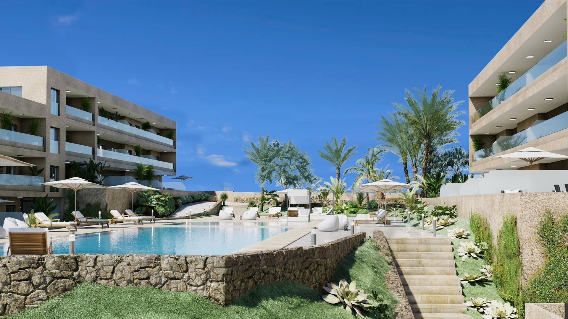 Apartment in Sotavento Suites, Santa Cruz de Tenerife, Tenerife, Spain 2 bedrooms, 121.28 sq.m. No. 89275