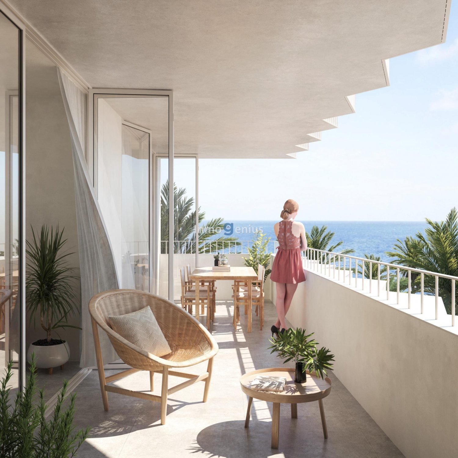 Bungalow en Torrevieja, Alicante, España 1 dormitorio, 60 m2 No. 81547