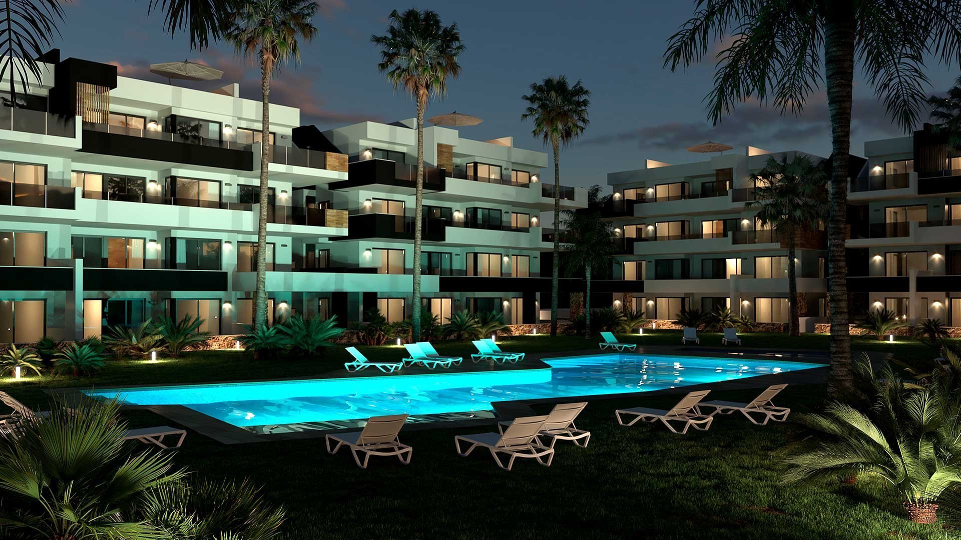 Appartamento in Amanecer XI, Orihuela, Alicante, Spagn, 2 camere da letto, 75.88 mq. N° 106244