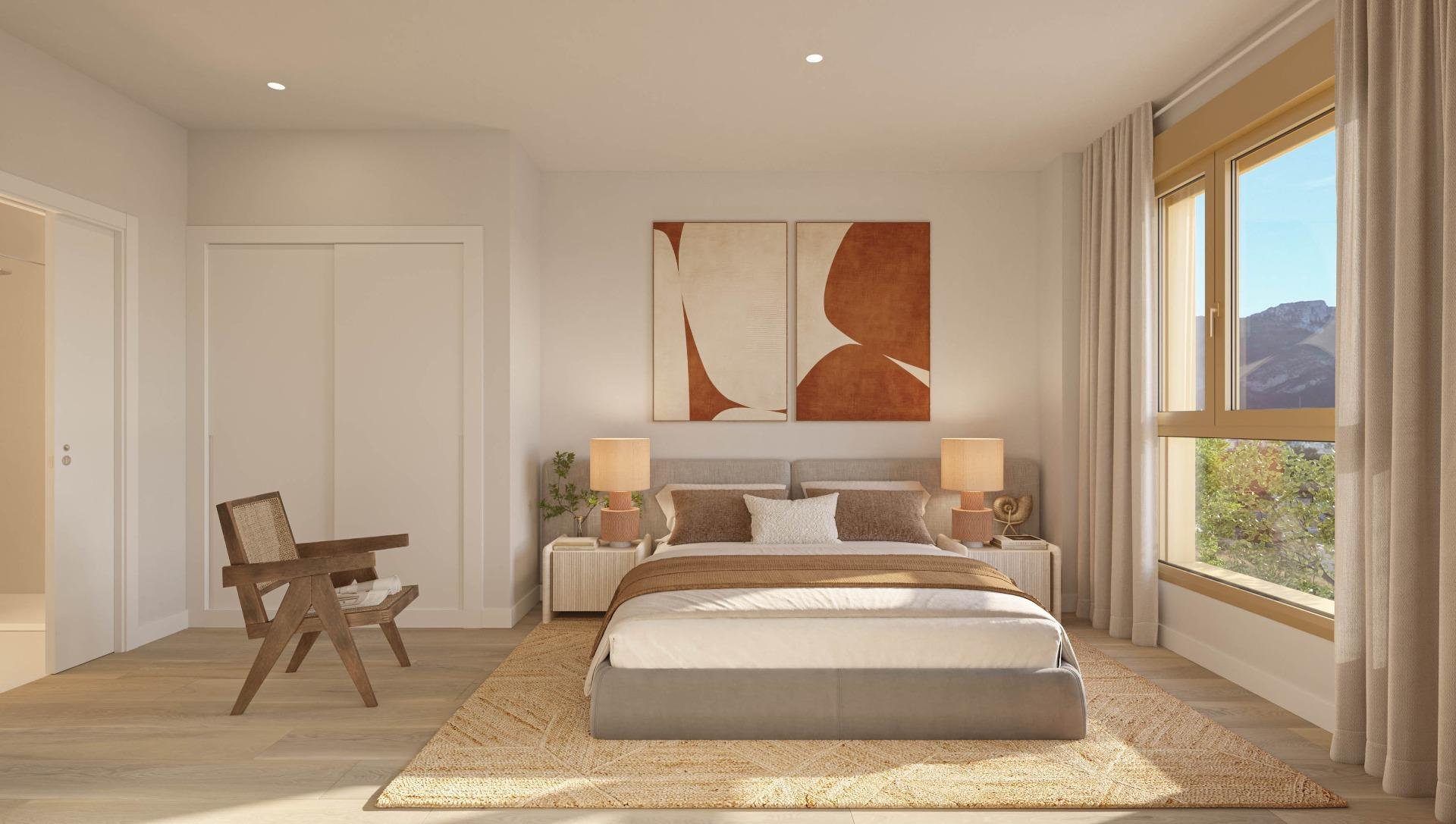 Attico a El Verger, Alicante, Spagna 2 camere da letto, 66 mq. N° 94768