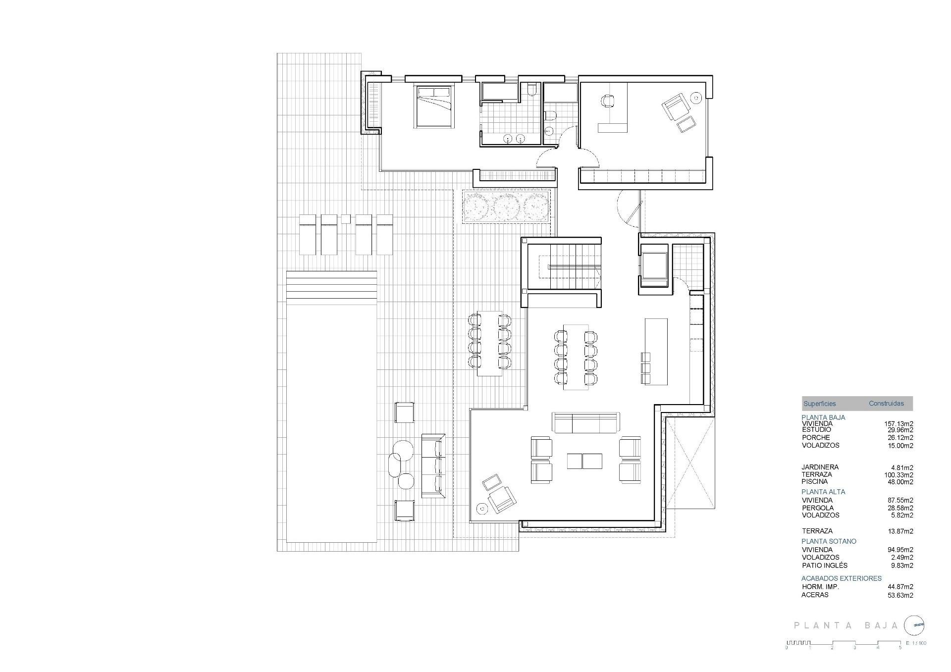 Вилла в Морайра, Аликанте, Испания 6 спален, 395м2 №111199