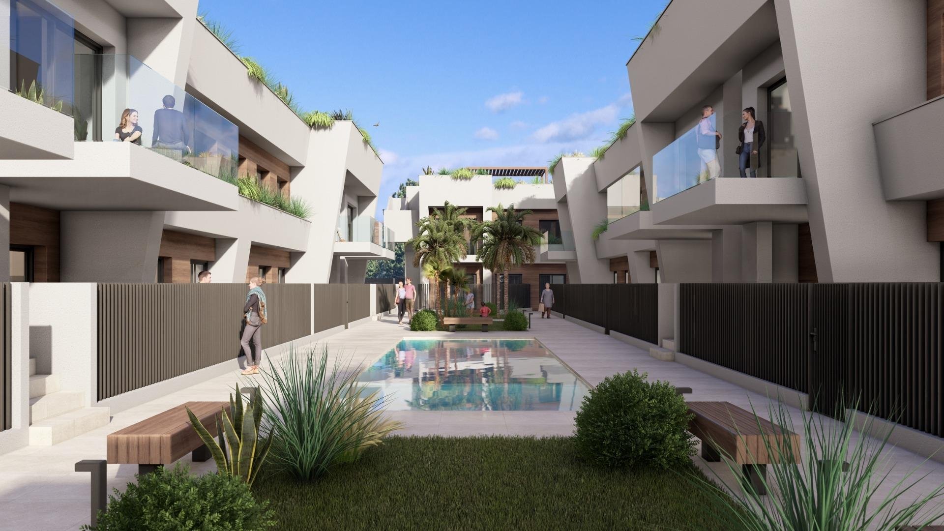 Bungalo Torre-Pacheco, Murcia, Spānijā 2 istabas, 68 m2 Nr. 112703