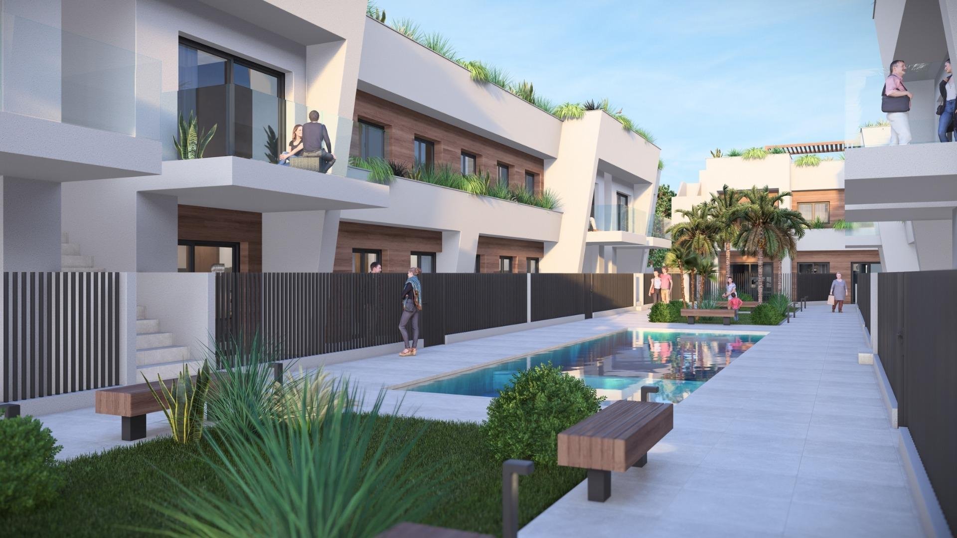 Bungalo Torre-Pacheco, Murcia, Spānijā 2 istabas, 68 m2 Nr. 112703