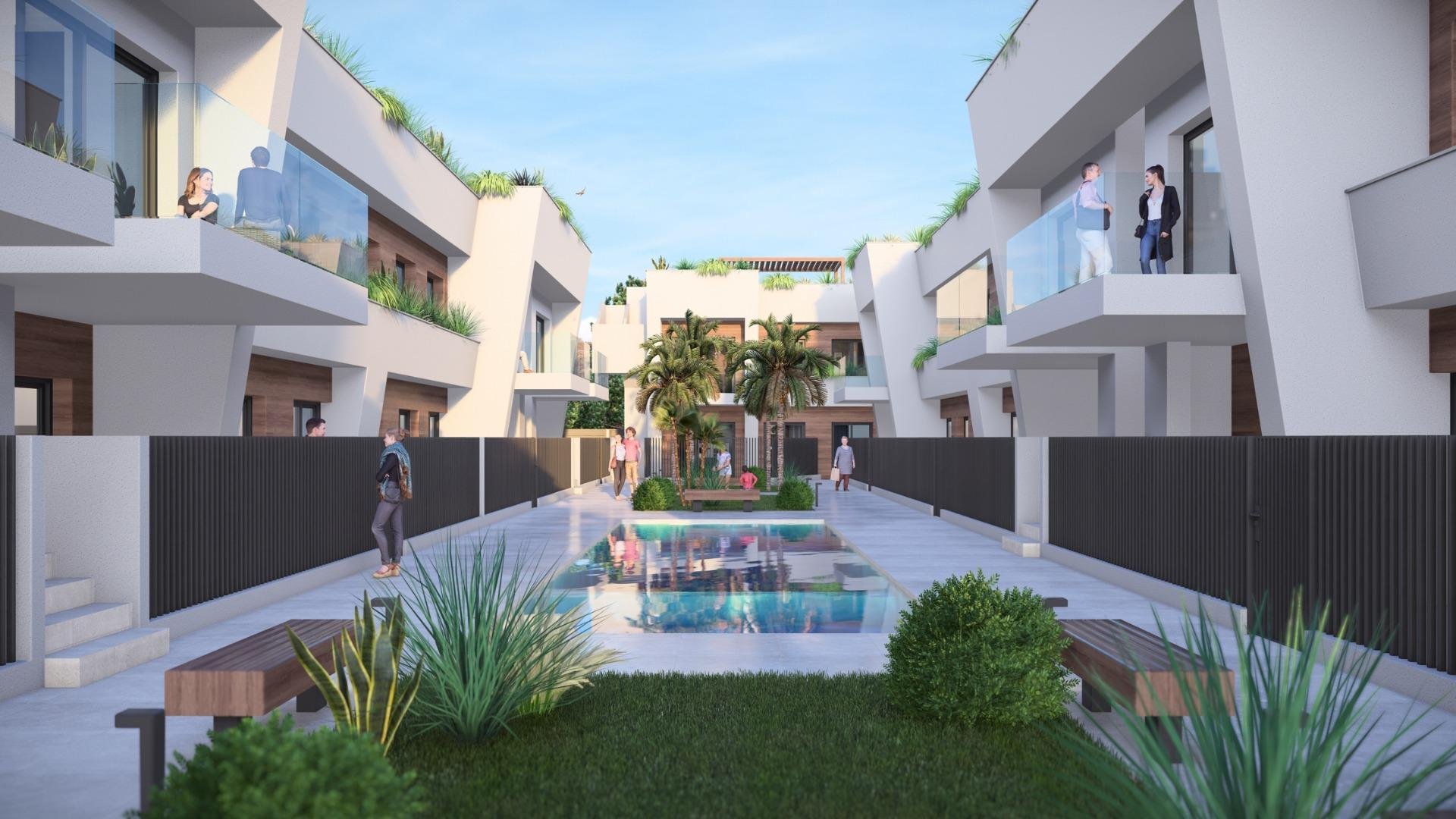 Bungalo Torre-Pacheco, Murcia, Spānijā 2 istabas, 68 m2 Nr. 112703