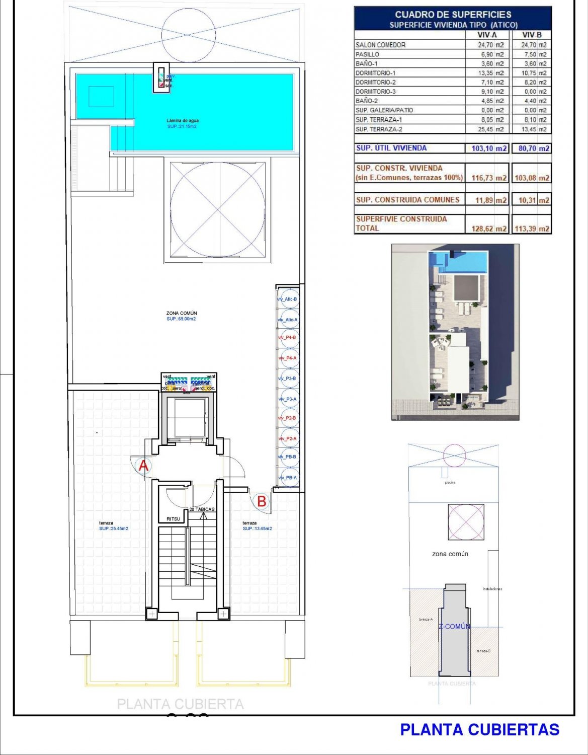 Dzīvoklis Torrevieja, Alicante, Spānijā 3 istabas, 96 m2 Nr. 112746
