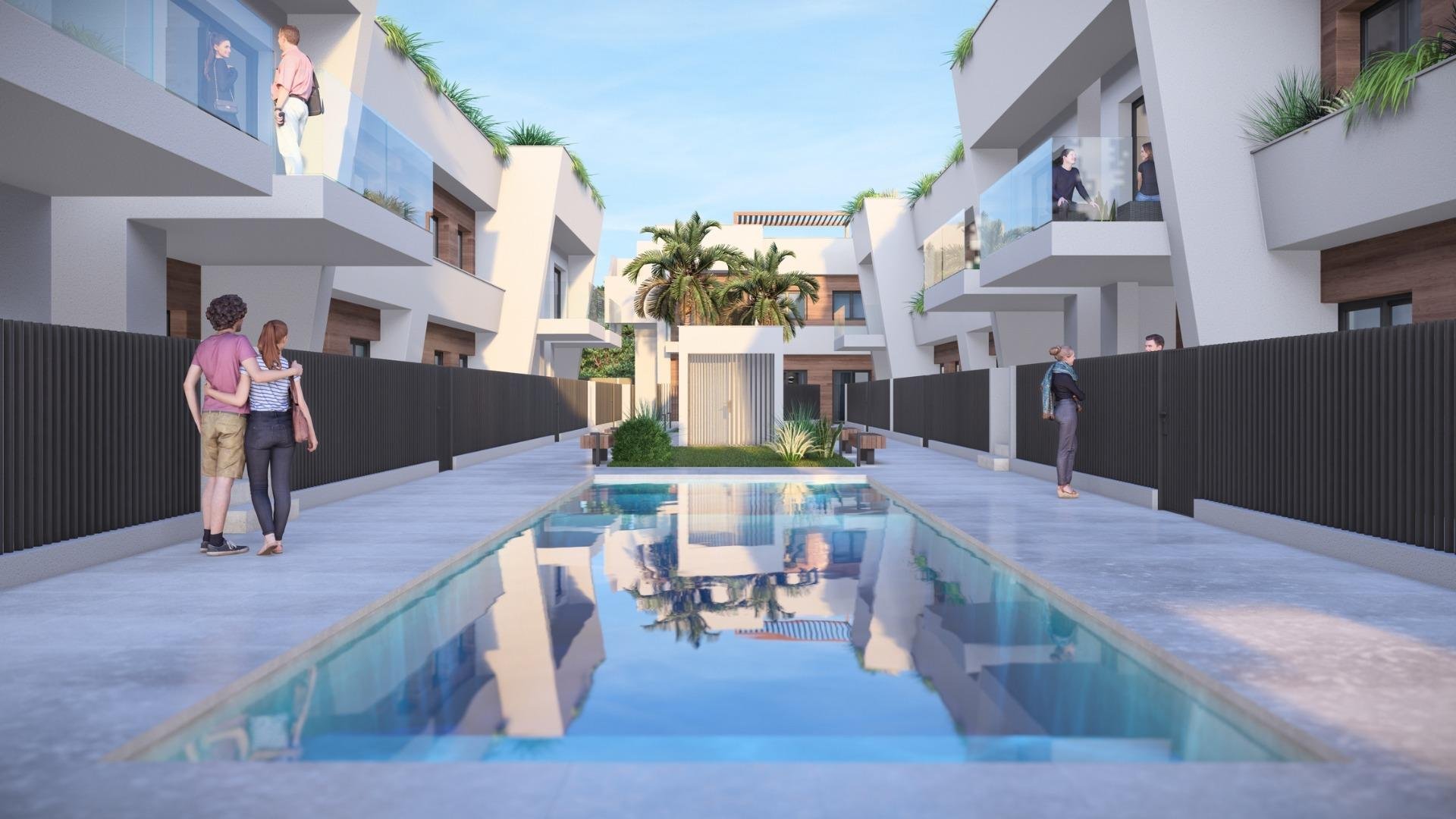 Bungalow a Torre-Pacheco, Murcia, Spagna 2 camere da letto, 78 mq. N° 112702