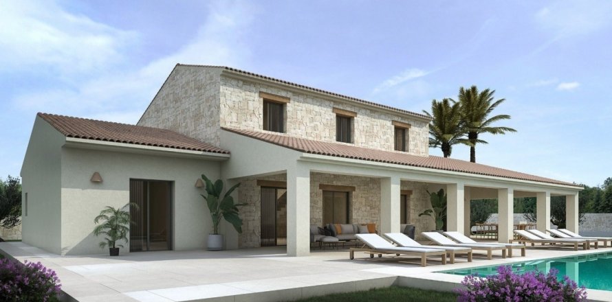 Villa Moraira, Alicante, Spagna 4 camere da letto, 346 mq. N° 114276